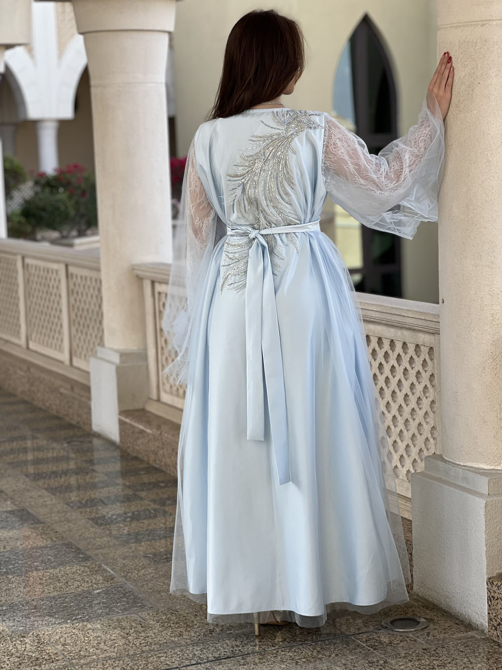 Sky blue Jalabia | JALABIYA