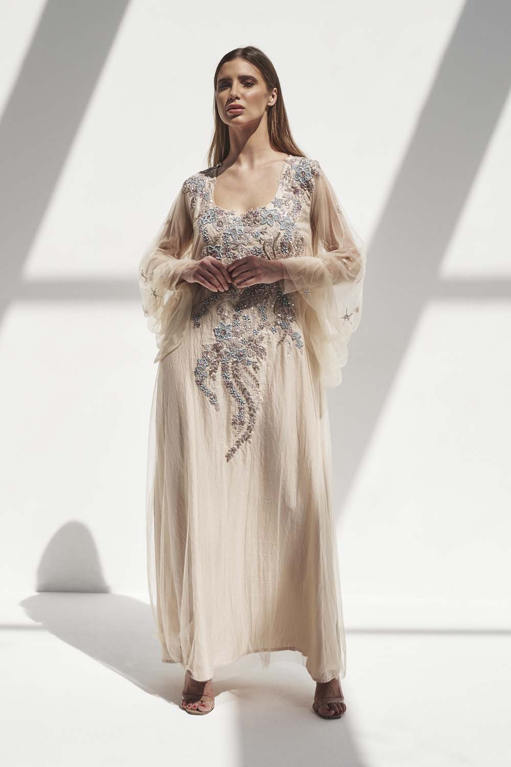 Silk and tull special dress | DRESSES